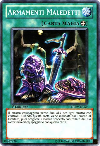 DREV-IT059 Armamenti Maledetti comune 1a Edizione (IT) -NEAR MINT-