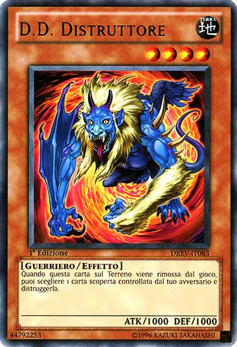 DREV-IT083 D.D. Distruttore rara 1a Edizione (IT) -NEAR MINT-