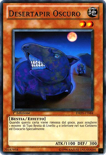 DREV-IT084 Desertapir Oscuro rara 1a Edizione (IT) -NEAR MINT-