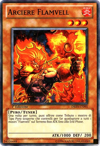 DREV-IT095 Arciere Flamvell comune 1a Edizione (IT) -NEAR MINT-