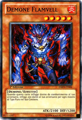 DREV-IT096 Demone Flamvell comune 1a Edizione (IT) -NEAR MINT-