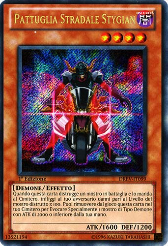 DREV-IT099 Pattuglia Stradale Stygian rara segreta 1a Edizione (IT)  -PLAYED-