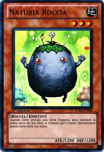 HA02-IT002 Naturia Roccia super rara 1a Edizione (IT) -NEAR MINT-