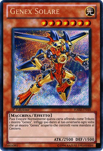 HA02-IT010 Genex Solare rara segreta 1a Edizione (IT) -NEAR MINT-