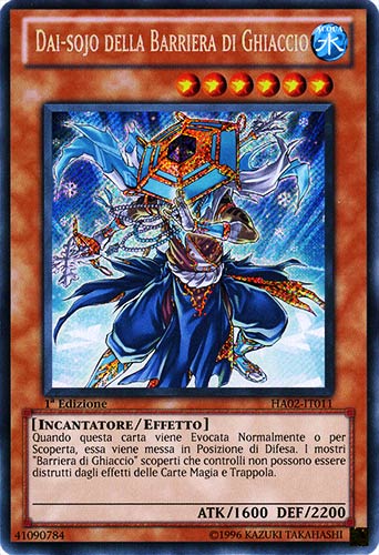 HA02-IT011 Dai-sojo della Barriera di Ghiaccio rara segreta 1a Edizione (IT) -NEAR MINT-