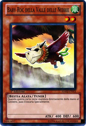 HA02-IT013 Baby Roc della Valle delle Nebbie super rara 1a Edizione (IT) -GOOD-