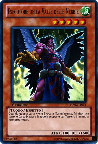 HA02-IT014 Esecutore della Valle delle Nebbie super rara 1a Edizione (IT) -GOOD-