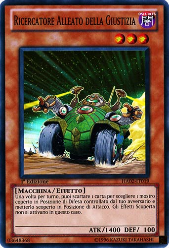 HA02-IT019 Ricercatore Alleato della Giustizia super rara 1a Edizione (IT)  -PLAYED-