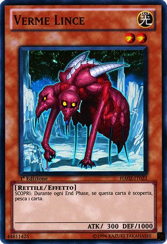 HA02-IT023 Verme Lince super rara 1a Edizione (IT) -NEAR MINT-