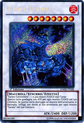 HA02-IT028 Genex Termico rara segreta 1a Edizione (IT) -NEAR MINT-