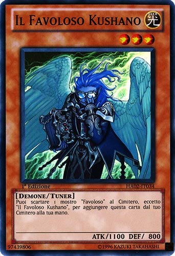 HA02-IT034 Il Favoloso Kushano super rara 1a Edizione (IT)  -GOOD-