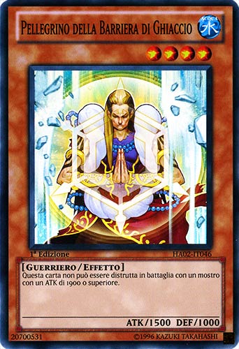 HA02-IT046 Pellegrino della Barriera di Ghiaccio super rara 1a Edizione (IT) -NEAR MINT-