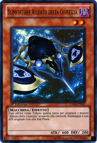 HA02-IT051 Slimitatore Alleato della Giustizia super rara 1a Edizione (IT)  -GOOD-
