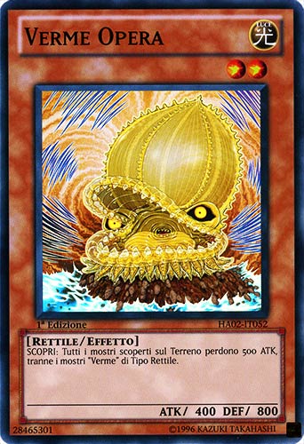 HA02-IT052 Verme Opera super rara 1a Edizione (IT)  -GOOD-