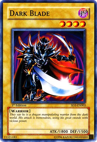 SD5-EN003 Dark Blade comune 1st edition -NEAR MINT-