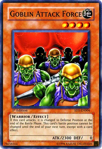 SD5-EN004 Goblin Attack Force comune 1st edition -NEAR MINT-