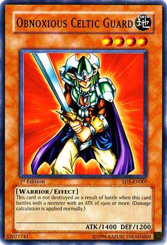 SD5-EN007 Obnoxious Celtic Guard comune 1st edition -NEAR MINT-