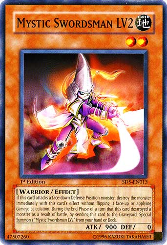 SD5-EN013 Mystic Swordsman Lv2 comune 1st edition -NEAR MINT-