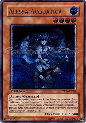 TAEV-IT020 Alessa Acquatica rara ultimate 1a Edizione (IT) -NEAR MINT-