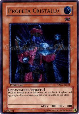 TAEV-IT031 Profeta Cristallo rara ultimate 1a Edizione (IT)  -GOOD-