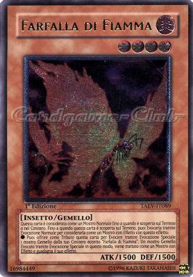 TAEV-IT089 Farfalla di Fiamma rara ultimate 1a Edizione (IT) -NEAR MINT-