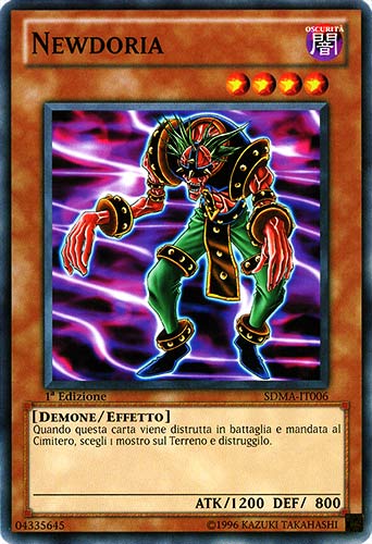 SDMA-IT006 Newdoria comune 1a Edizione (IT) -NEAR MINT-