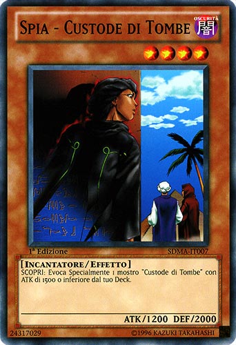 SDMA-IT007 Spia-Custode di Tombe comune 1a Edizione (IT) -GOOD-
