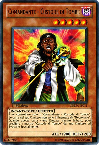 SDMA-IT011 Comandante-Custode di Tombe comune 1a Edizione (IT) -PLAYED-