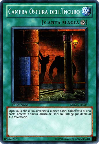 SDMA-IT024 Camera Oscura dell'Incubo comune 1a Edizione (IT) -NEAR MINT-