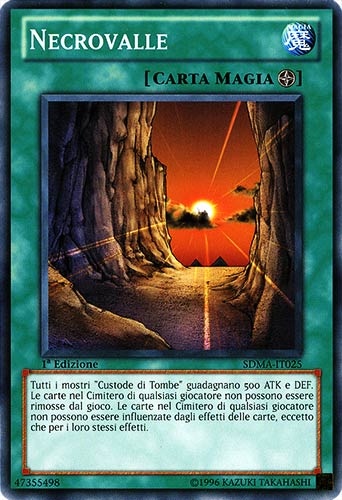 SDMA-IT025 Necrovalle comune 1a Edizione (IT) -NEAR MINT-