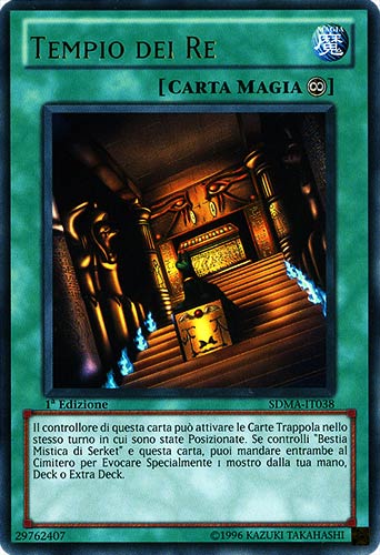 SDMA-IT038 Tempio dei Re ultra rara 1a Edizione (IT) -NEAR MINT-