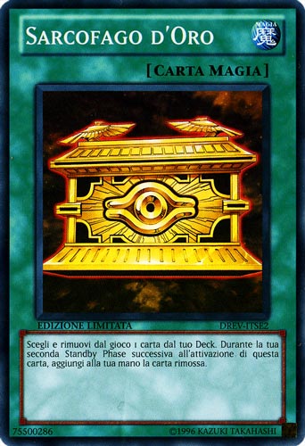 DREV-ITSE2 Sarcofago d'Oro super rara Edizione Limitata (IT) -NEAR MINT-