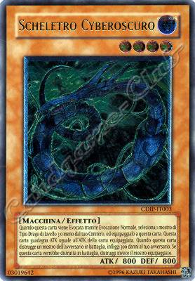 CDIP-IT003 Scheletro Cyberoscuro rara ultimate Unlimited (IT) -NEAR MINT-