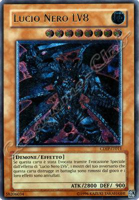 CDIP-IT011 Lucio Nero LV8 rara ultimate Unlimited (IT) -NEAR MINT-