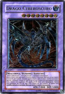 CDIP-IT035 Drago Cyberoscuro rara ultimate Unlimited (IT) -NEAR MINT-