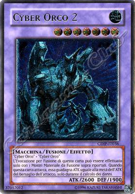 CDIP-IT036 Cyber Orco 2 rara ultimate Unlimited (IT) -NEAR MINT-
