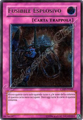 CDIP-IT049 Fusibile Esplosivo rara ultimate Unlimited (IT) -NEAR MINT-