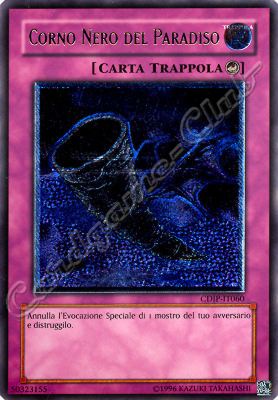CDIP-IT060 Corno Nero del Paradiso rara ultimate Unlimited (IT) -NEAR MINT-