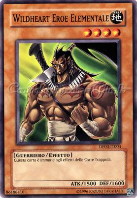 DP03-IT003 Wildheart Eroe Elementale comune Unlimited (IT) -NEAR MINT-