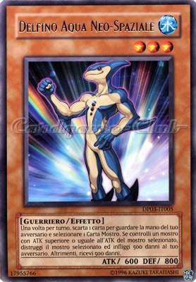 DP03-IT005 Delfino Aqua Neo-Spaziale rara Unlimited (IT) -NEAR MINT-