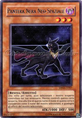 DP03-IT007 Pantera Nera Neo-Spaziale rara Unlimited (IT) -NEAR MINT-
