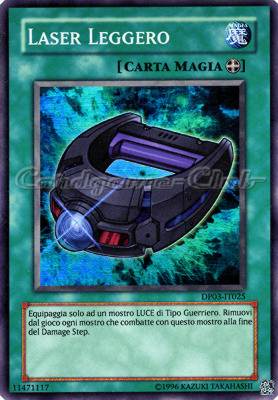 DP03-IT025 Laser Leggero super rara Unlimited (IT) -NEAR MINT-