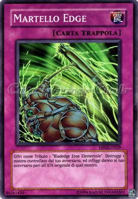 DP03-IT029 Martello Edge super rara Unlimited (IT) -NEAR MINT-