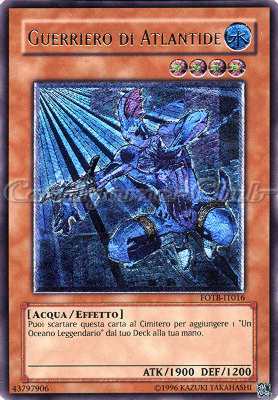 FOTB-IT016 Guerriero di Atlantide rara ultimate Unlimited (IT) -NEAR MINT-
