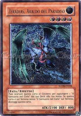 FOTB-IT018 Zeradias, Araldo del Paradiso rara ultimate Unlimited (IT) -NEAR MINT-
