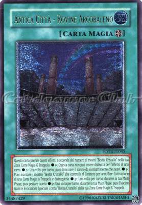 FOTB-IT045 Antica Citta'-Rovine Arcobaleno rara ultimate Unlimited (IT) -NEAR MINT-