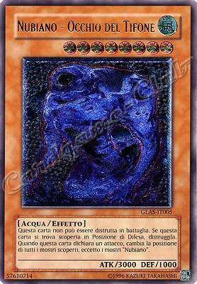 GLAS-IT005 Nubiano-Occhio del Tifone rara ultimate Unlimited (IT) -NEAR MINT-