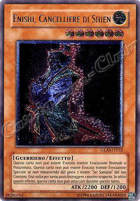 GLAS-IT032 Enishi, Cancelliere di Shien rara ultimate Unlimited (IT) -NEAR MINT-
