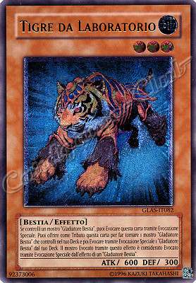 GLAS-IT082 Tigre da Laboratorio rara ultimate Unlimited (IT) -NEAR MINT-