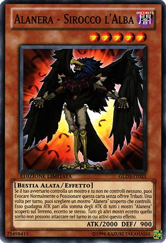 GLD3-IT023 Alanera - Sirocco l'Alba comune Edizione Limitata (IT) -NEAR MINT-